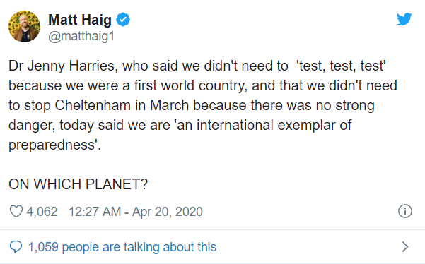 『推荐』医护人员都“罢工”了，英官员居然称英国防疫准备是世界典范