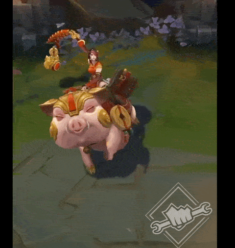 英雄联盟猪年限定皮肤:蛤蟆多金,vn再出至臻版,最美不过猪妹!