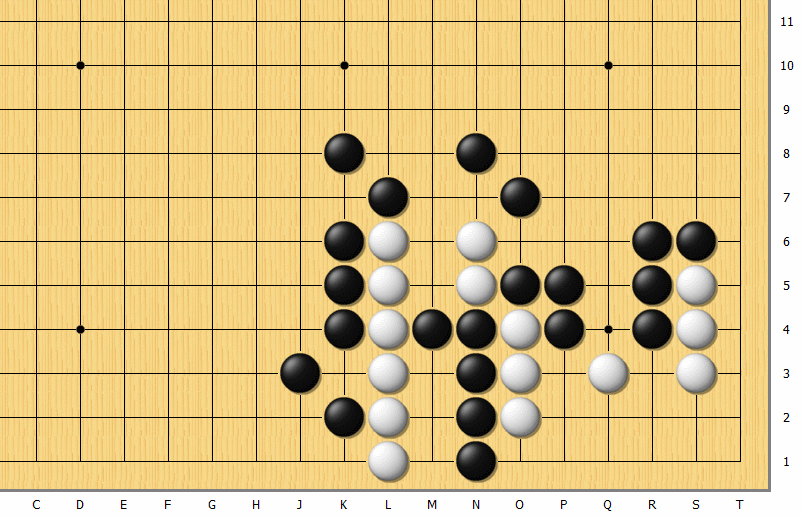 围棋手筋练习,靠的手筋,你看出来了吗?