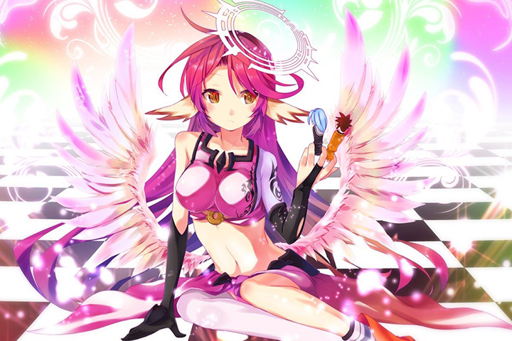 在好奇心强的动漫角色中,吉普莉尔写出了"空白"兄妹的观察日记