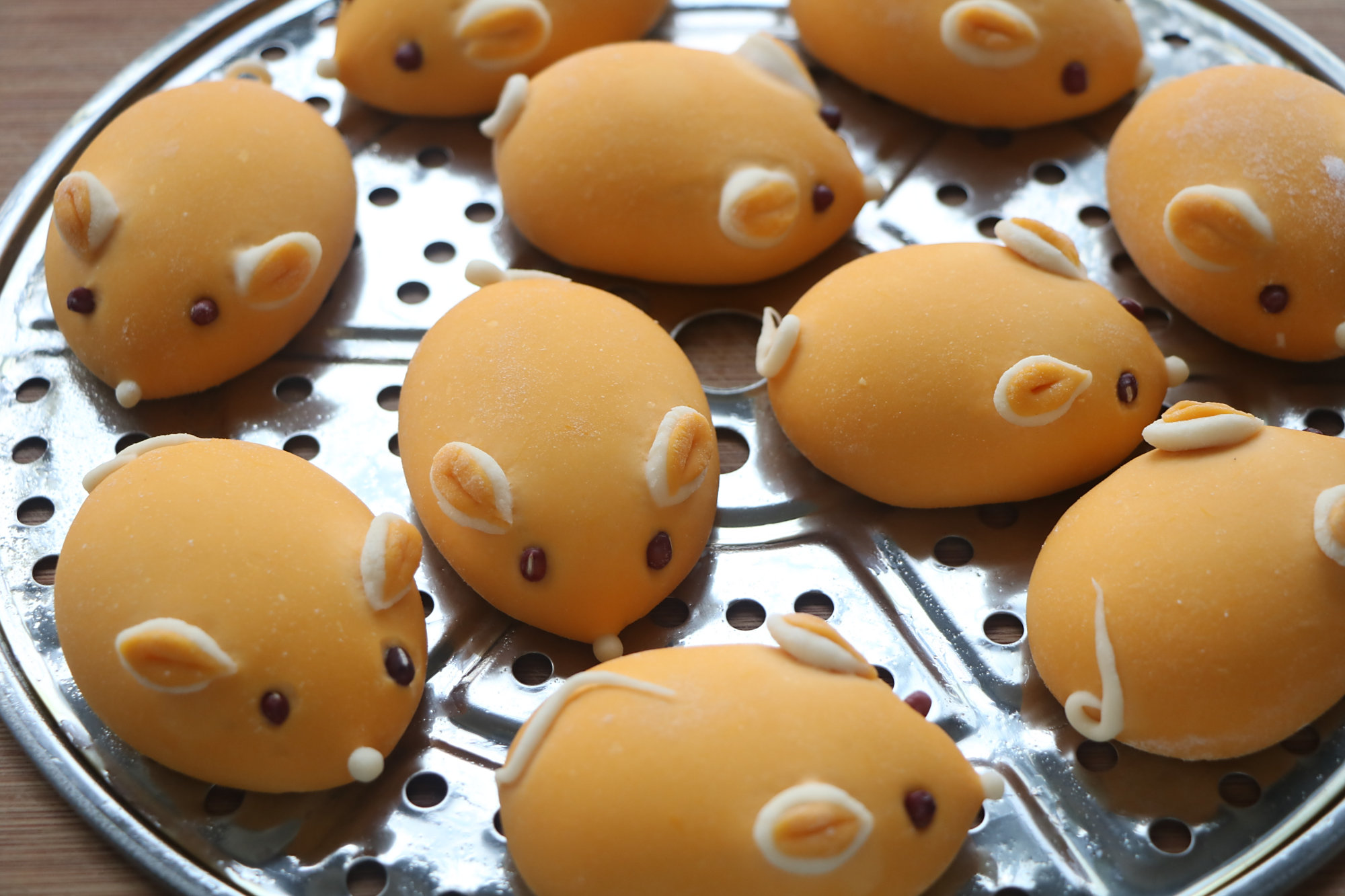 老鼠花样面食的做法,好看又好吃,做法不难,过年寓意好,图吉祥