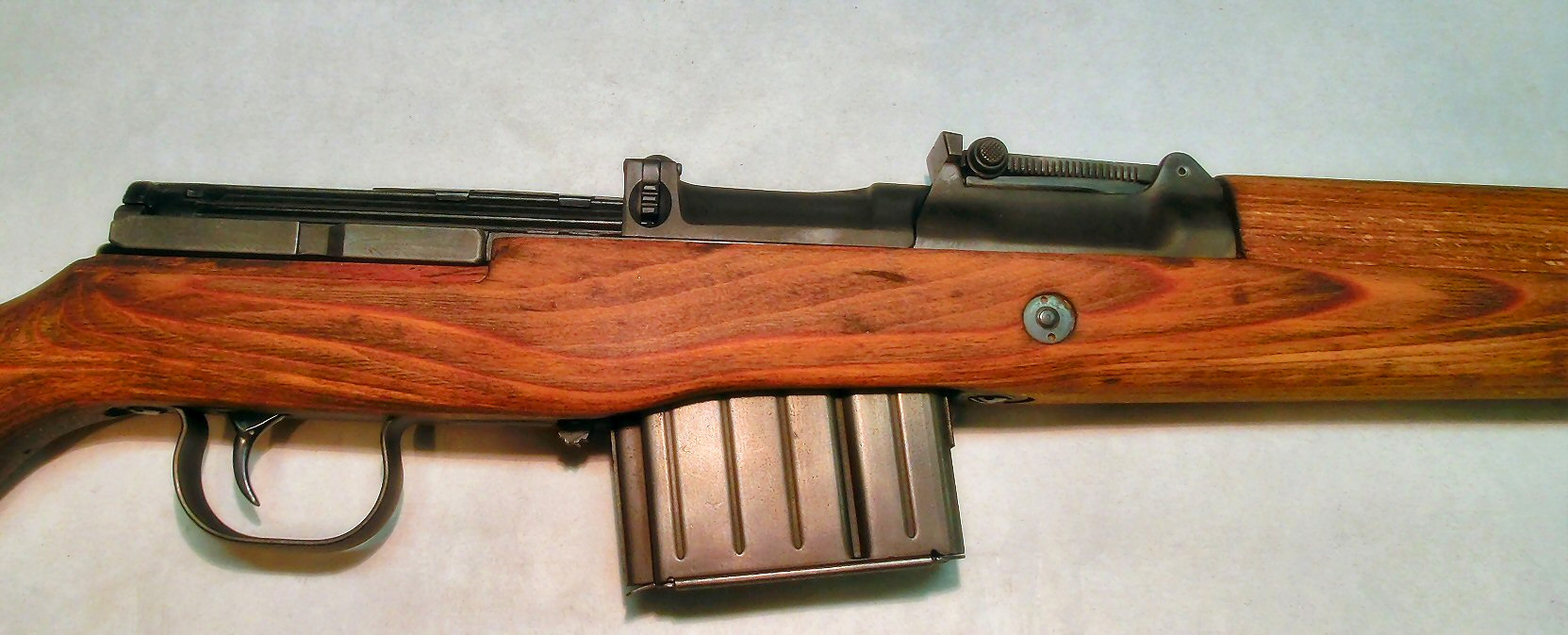 二战中德国的g43步枪,能够半自动发射