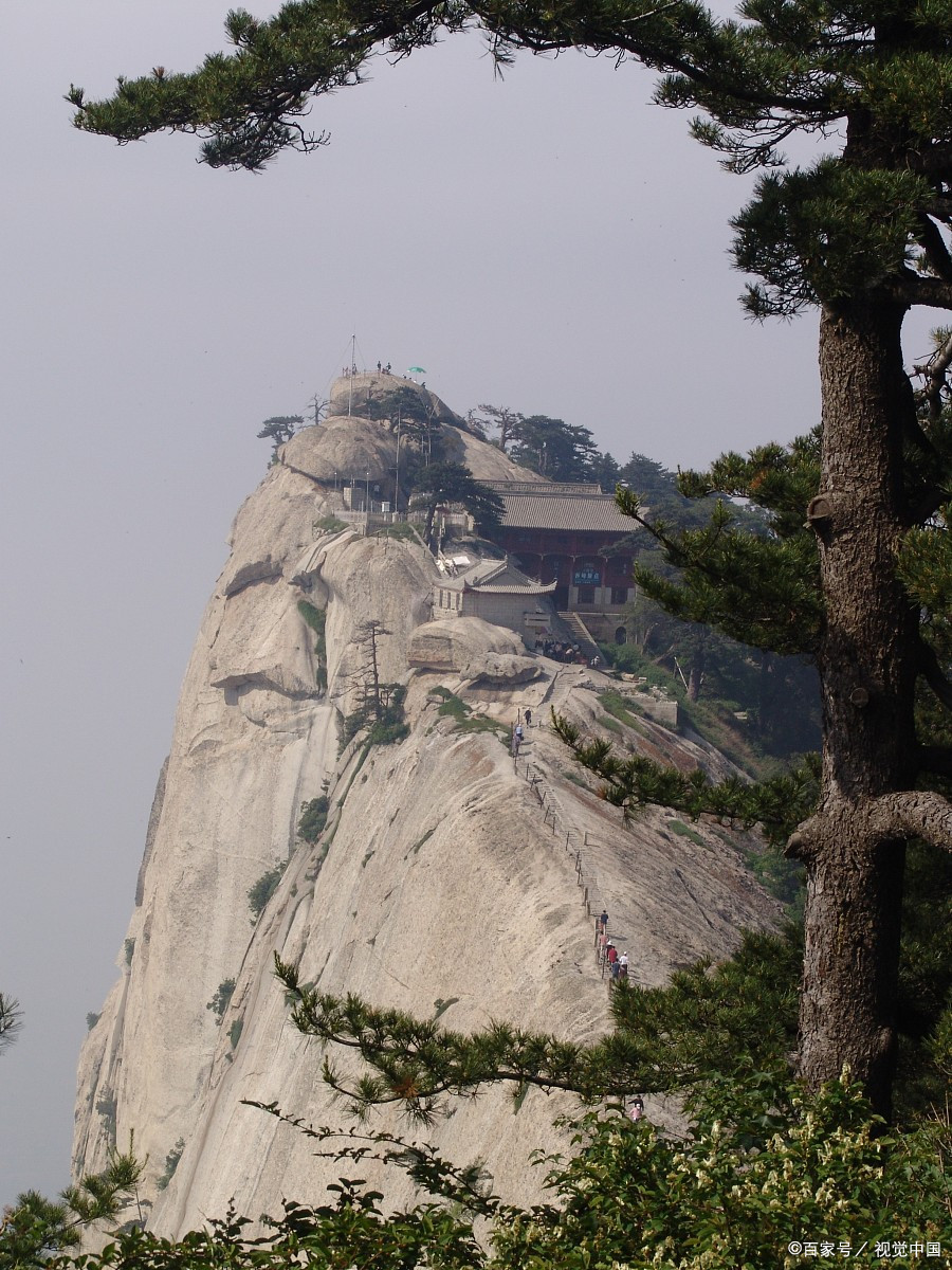 三圣母压在华山图片图片