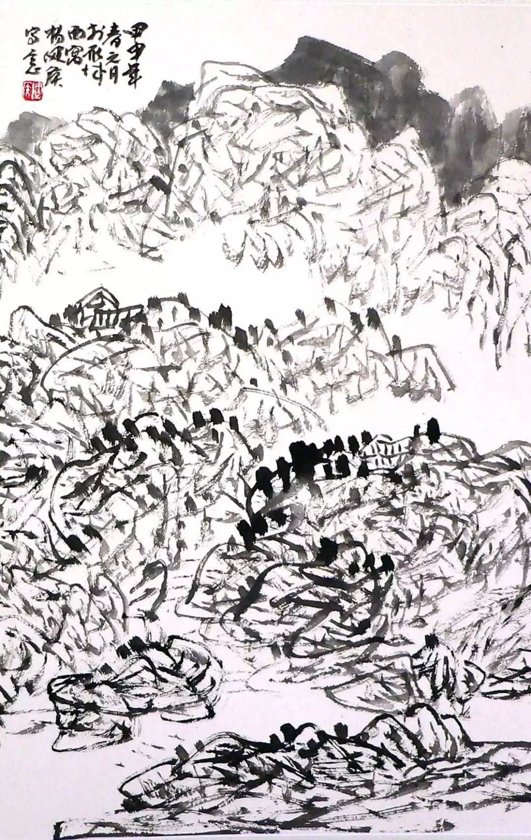 杨健侯-回顾2018国画作品展