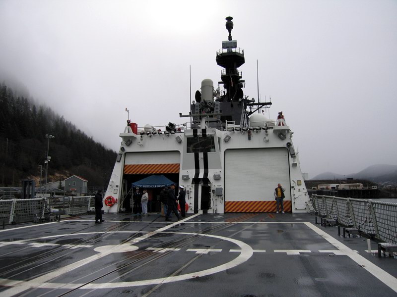 近日,美国海岸警卫队传奇级(421英尺)巡逻舰首舰wmsl 750 uscgc