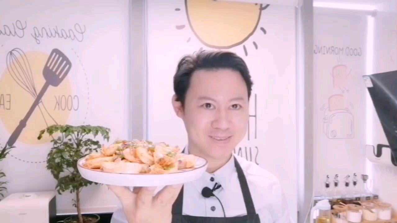 椒盐基围虾,我来告诉你,为何饭店做出来这么好吃,虾壳都不浪费
