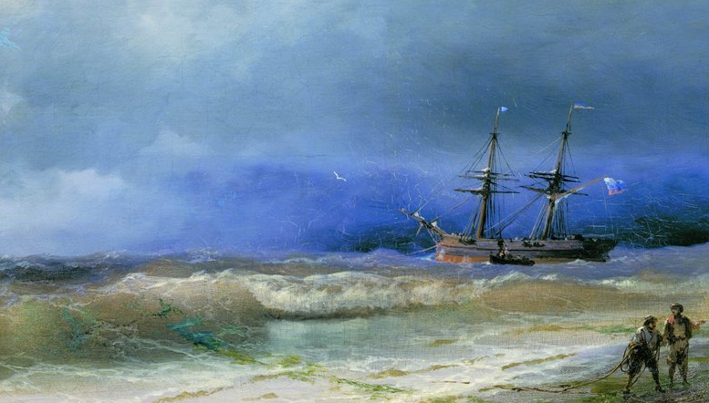 一组蓝色调的油画共赏,喜欢油画的别错过