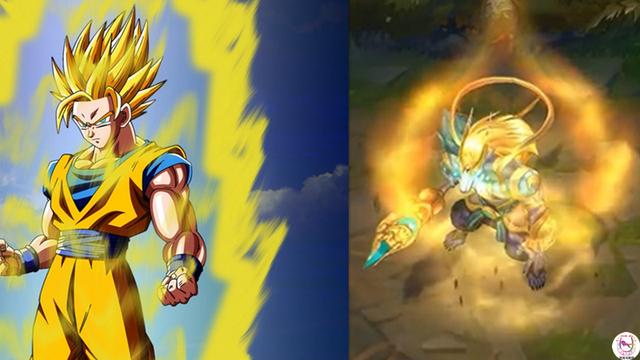 lol新皮肤龙珠悟空版狗头5种赛亚人造型一览!