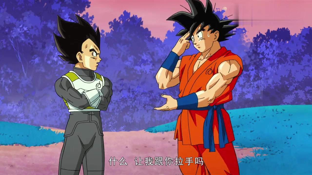 动漫壁纸:孙悟空施展瞬间移动,瞬间就从比鲁斯的住处回到了地球