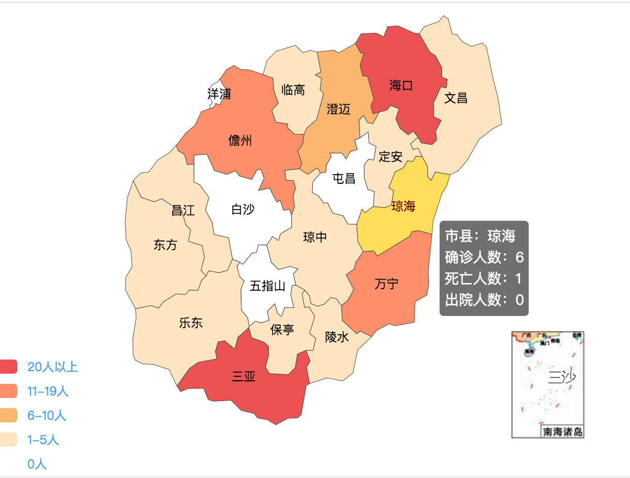 海南累计确诊新冠肺炎病例128例 新增死亡病例1例