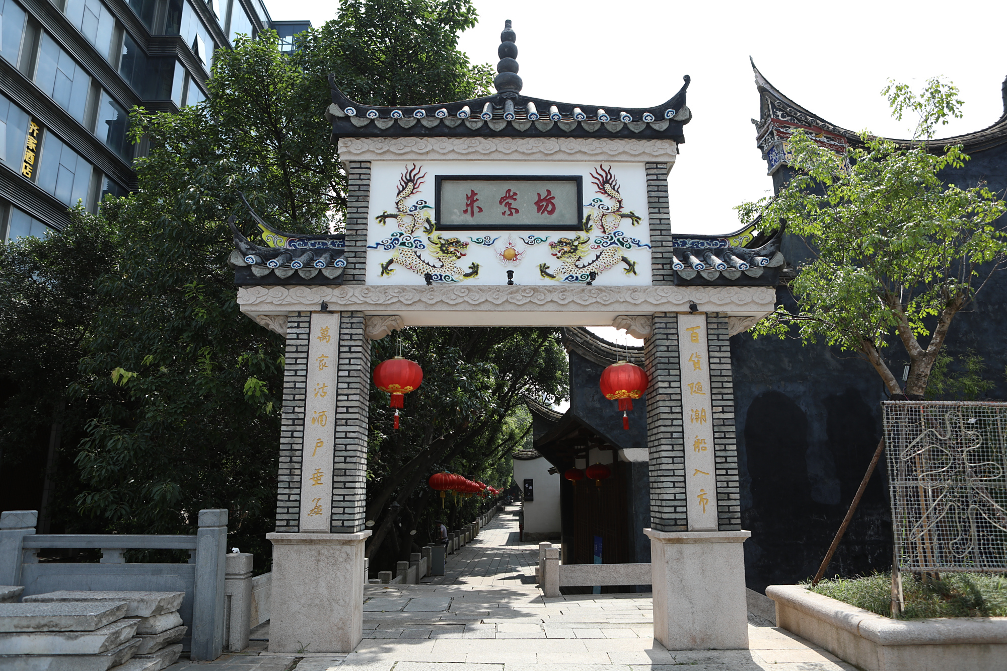 福州朱紫坊,安泰河畔的古老街区,风景优美人杰地灵