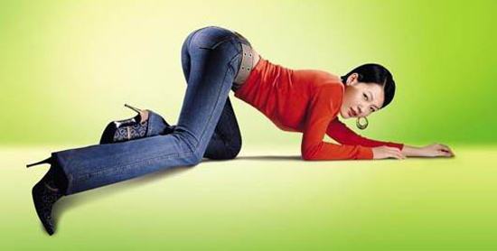 健身练就完美身材!