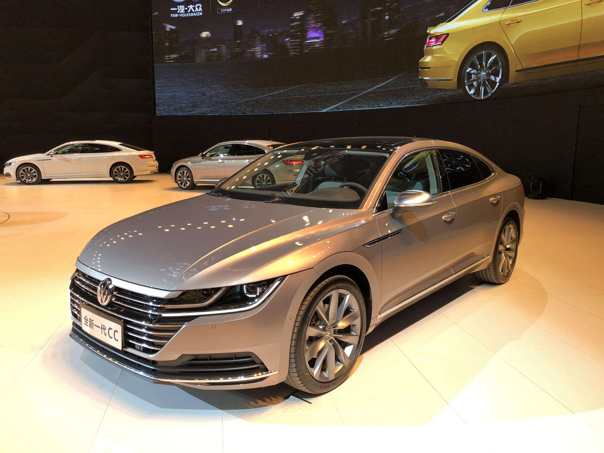 就拿2018年8月上市的全新大众cc举例子,才上市4个多月,因为销量的惨淡