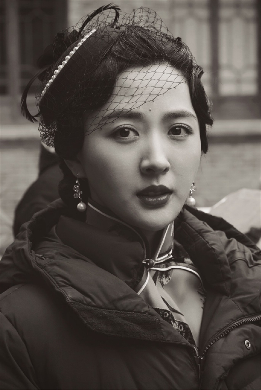 徐小飒,温婉妆容尽现民国风采