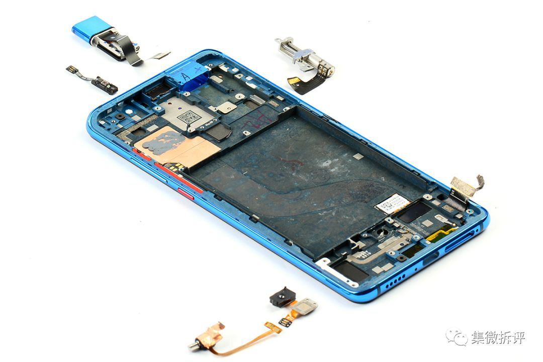 红米k20拆解:千元机如何兼顾升降摄像头和液冷散热?