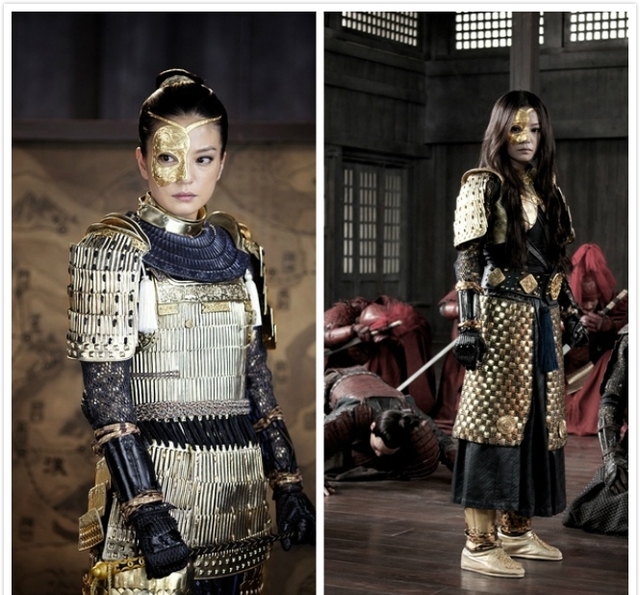 佟丽娅铠甲照引发追捧,看看还有哪些女星穿上铠甲后让人眼前一亮