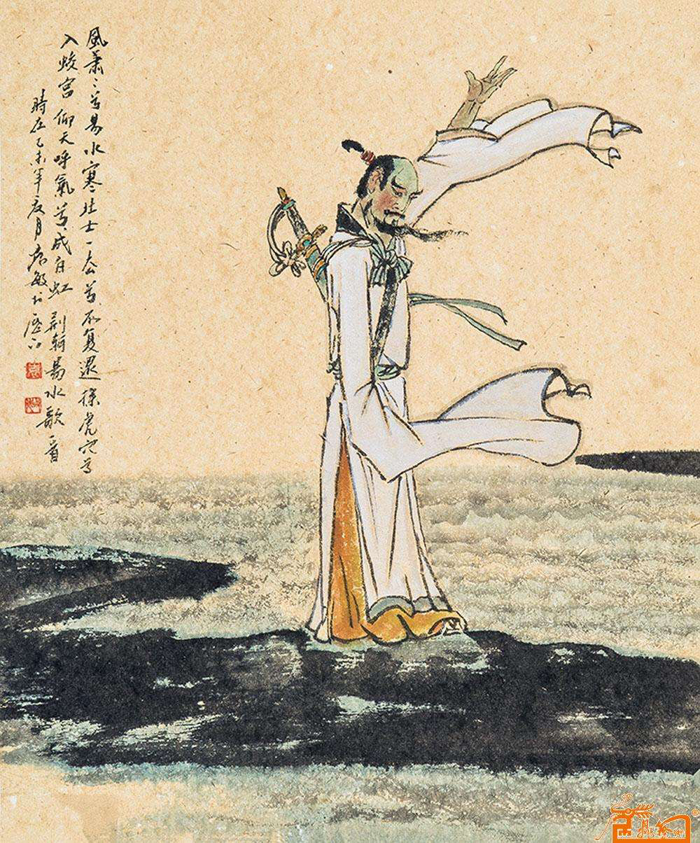 昔时人已没,今日水犹寒.骆宾王的投笔从戎充满悲壮