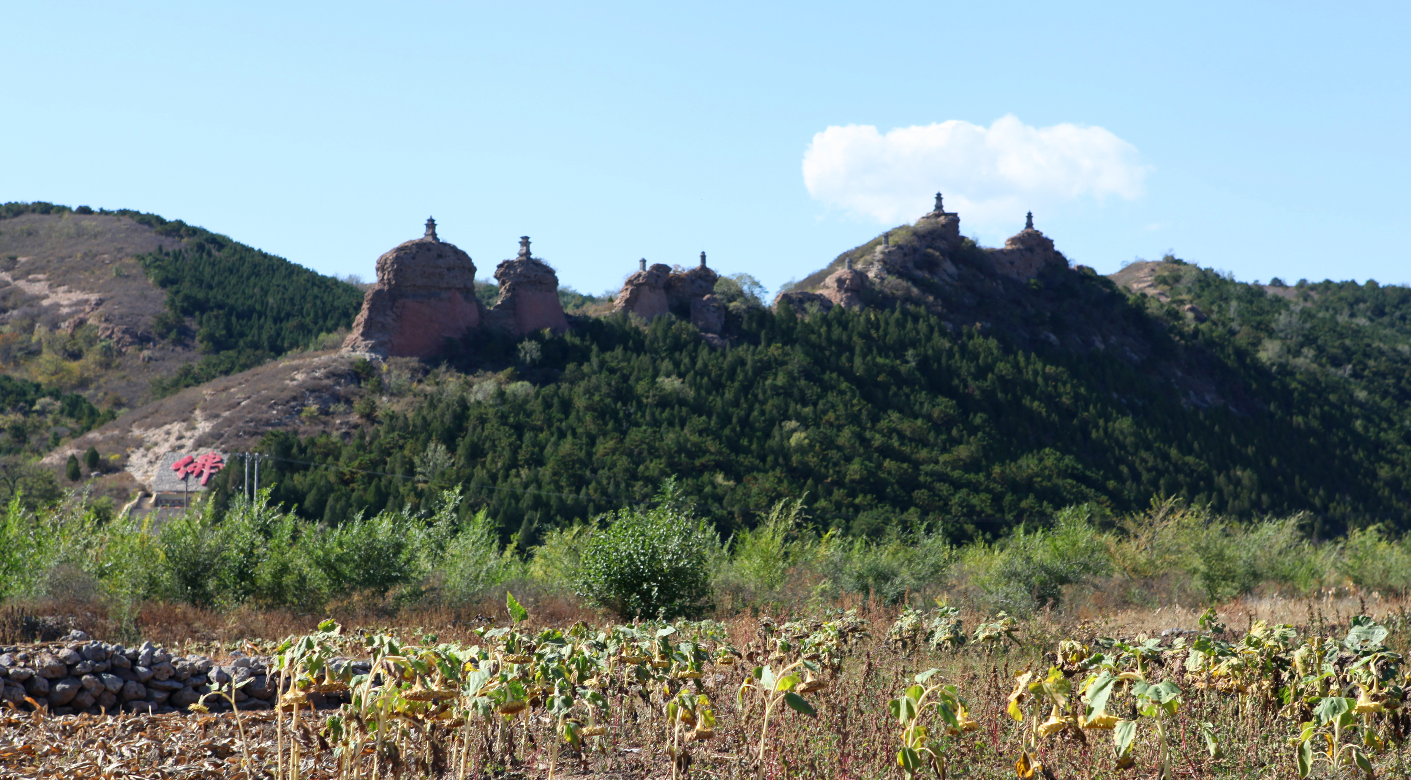 辽宁锦州义县之八塔山,一个纪念佛祖功德的神秘塔林,值得一看!