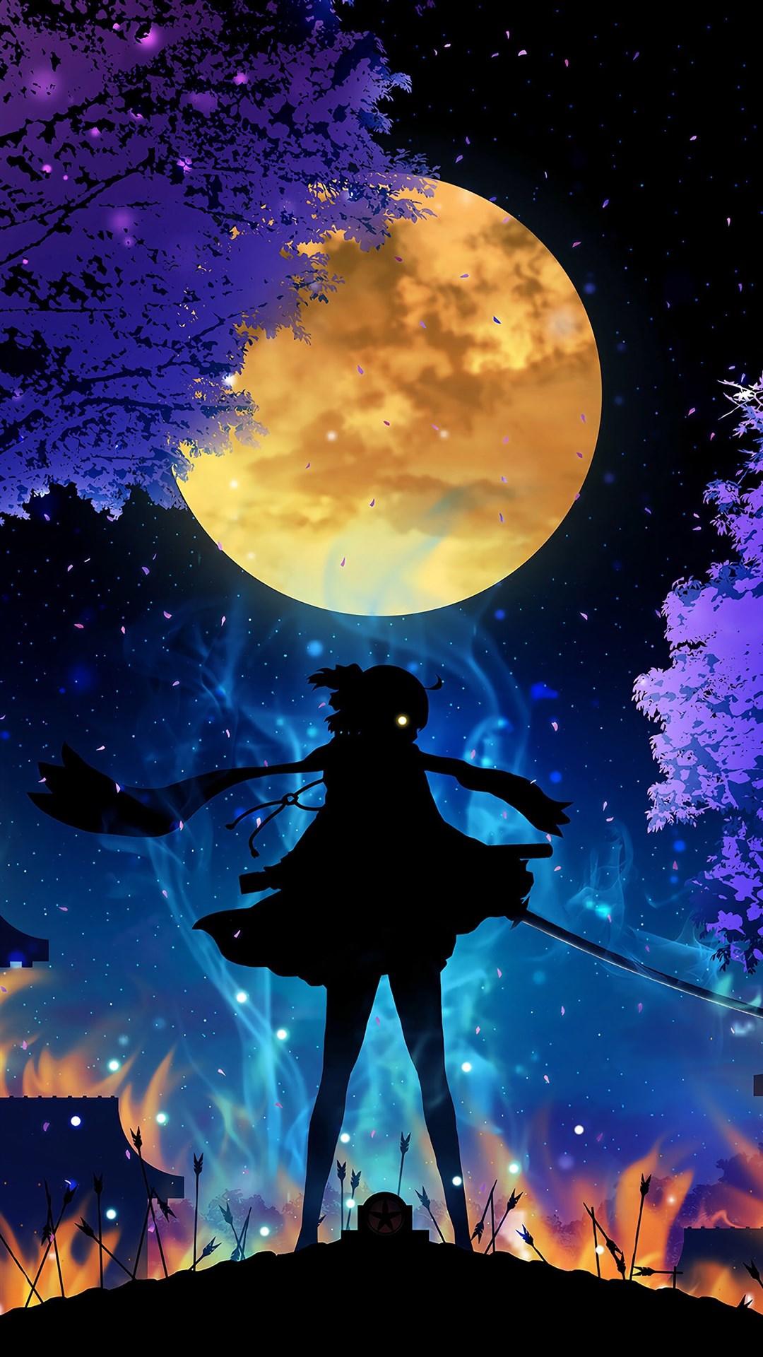 fate星空剪影高清壁纸合集,含手机竖屏