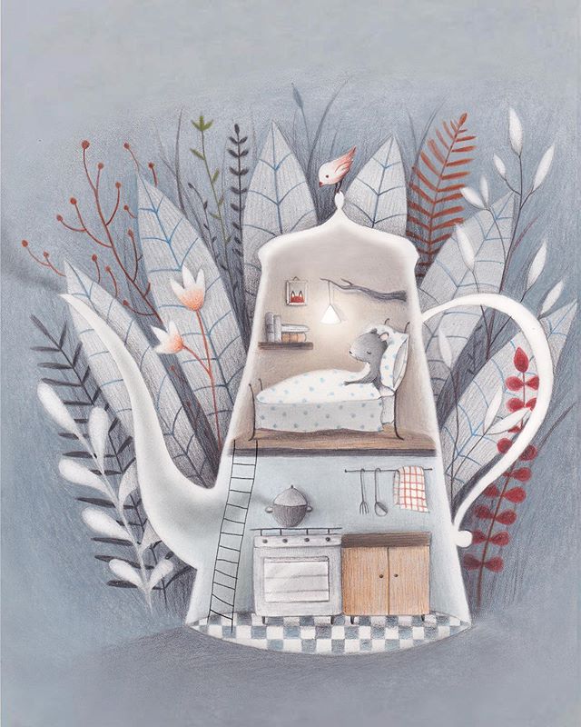 插画:意大利插画师paolo proietti儿童绘本插画作品