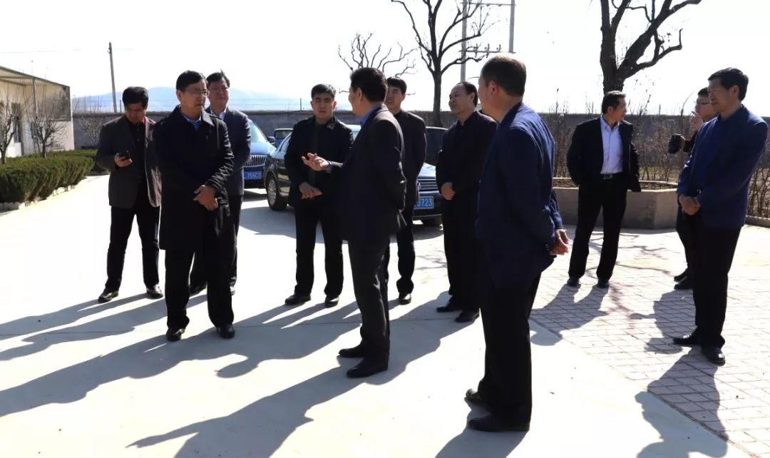 市司法局局长赵久成一行来莒县调研司法行政和服务包联企业工作