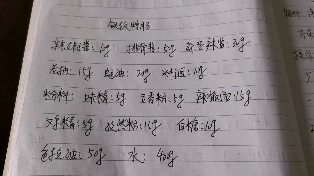 花5000学的铁板鸭肠配方毫无保留分享给大家,赶紧收藏吧