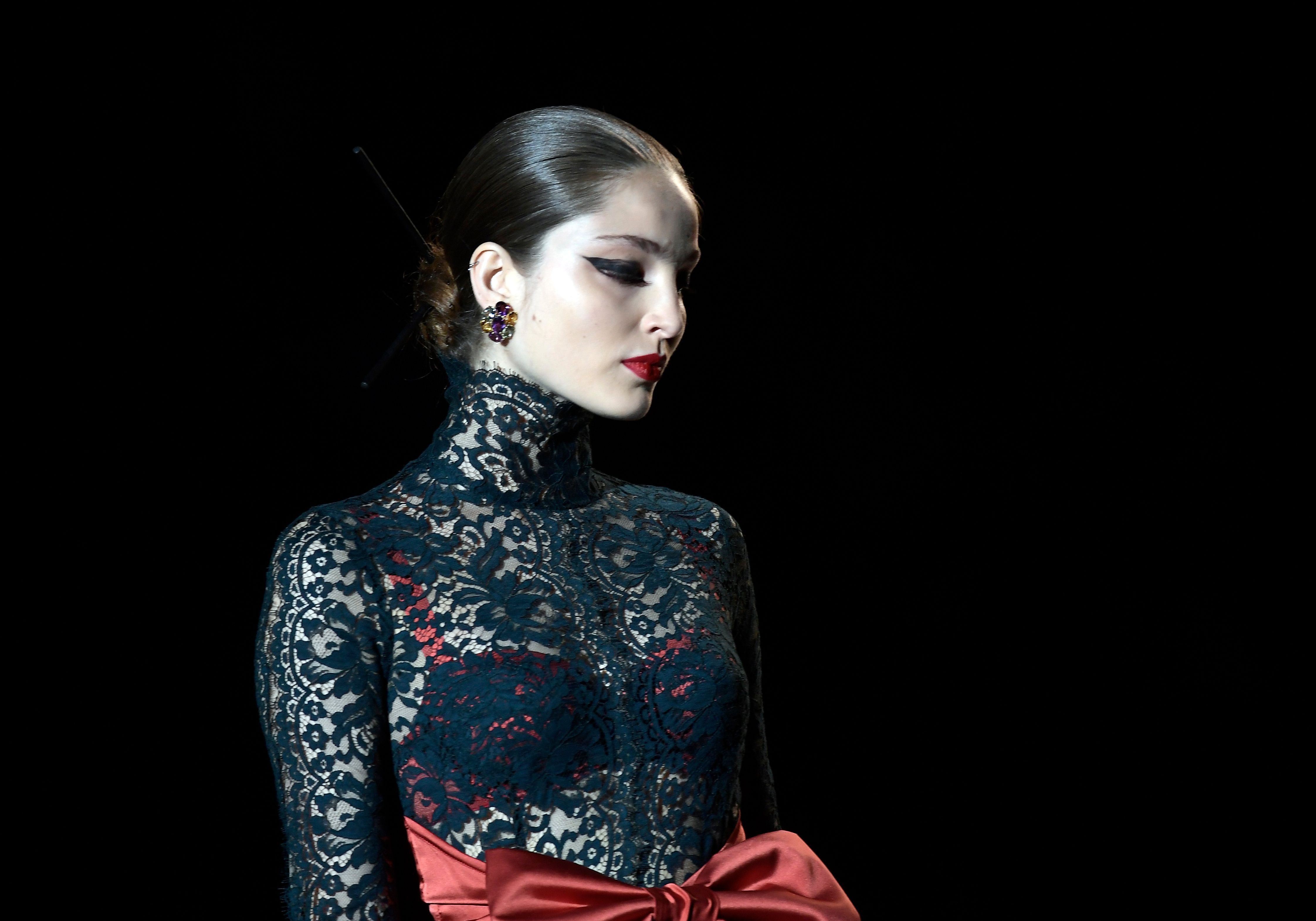 马德里时装周——andres sarda品牌时装秀(8)