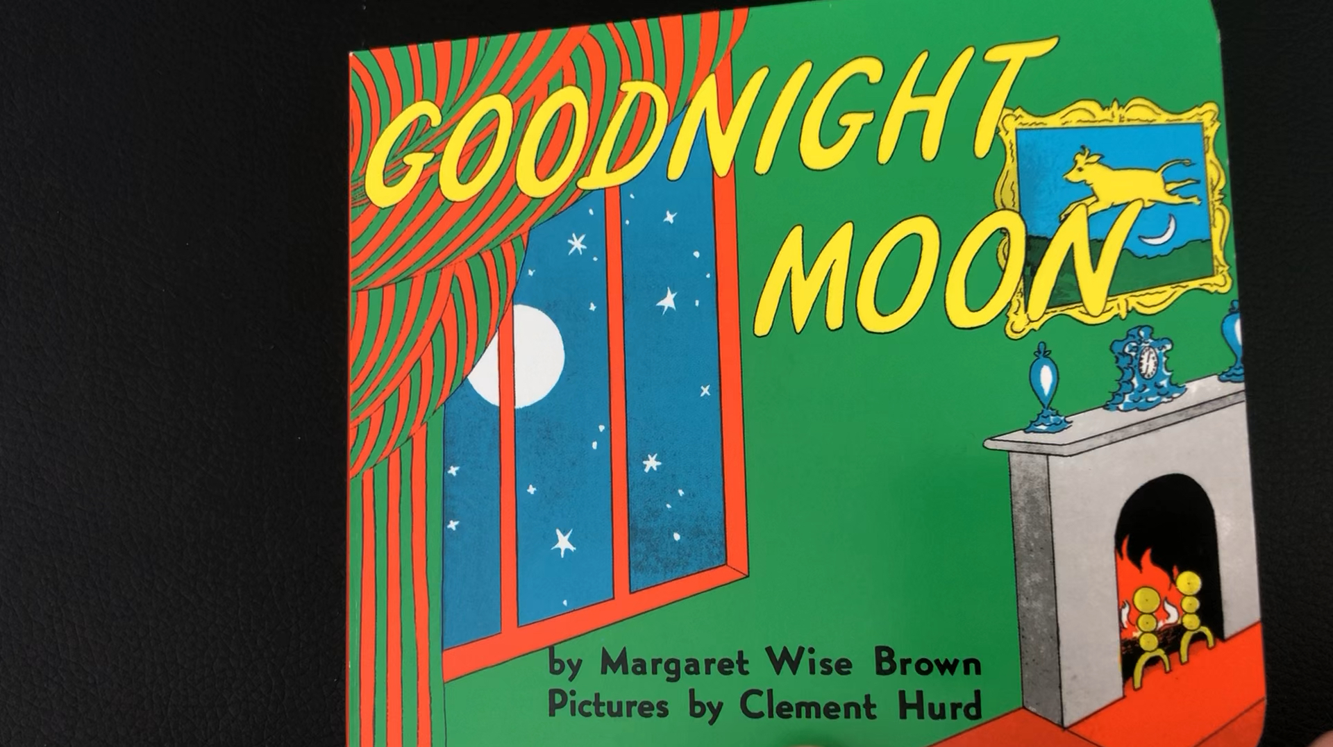 [图]中英双语手把手教你读绘本系列《晚安,月亮》goodnight,moon