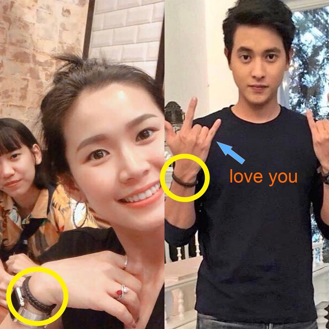 泰国人气小生james jirayu圈外女友公开 大四岁姐弟恋低调交往3年