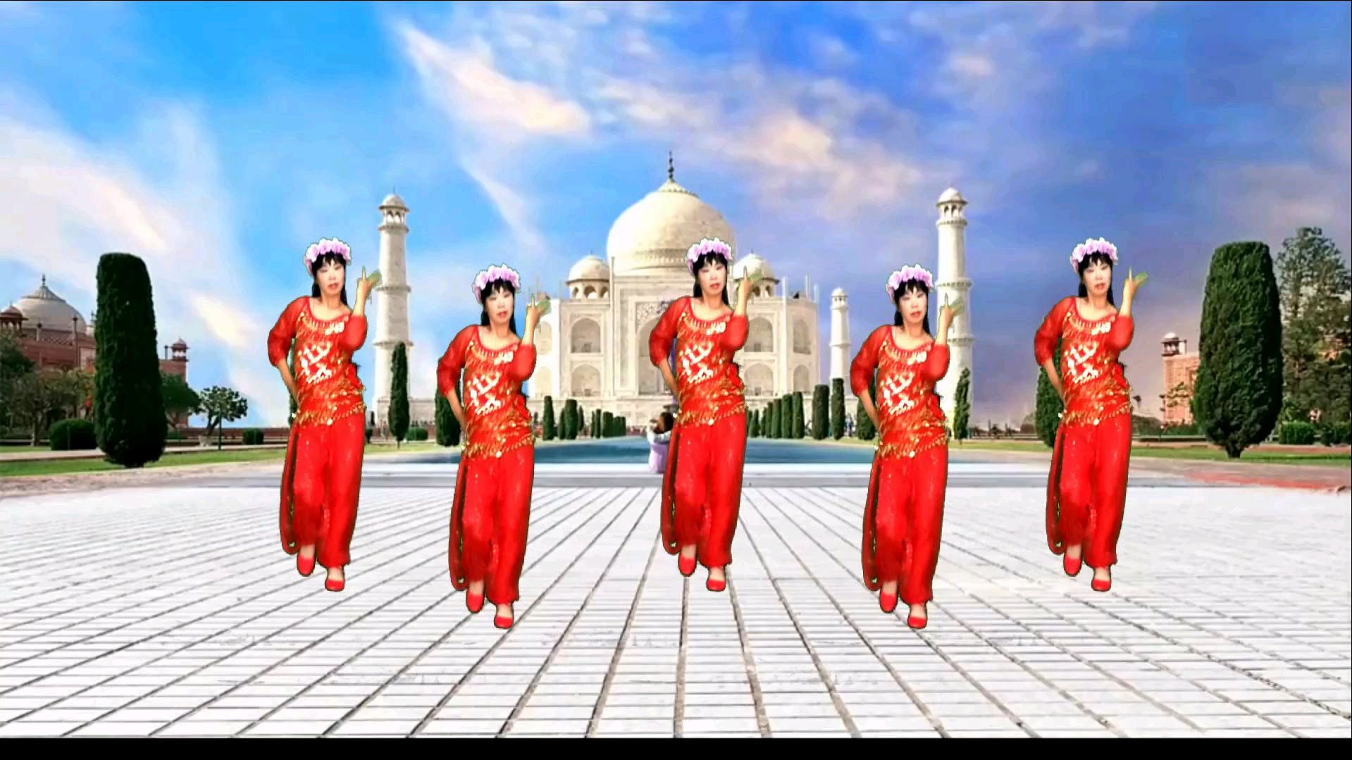 精选印度歌曲《欢乐的跳吧》正面教学展示