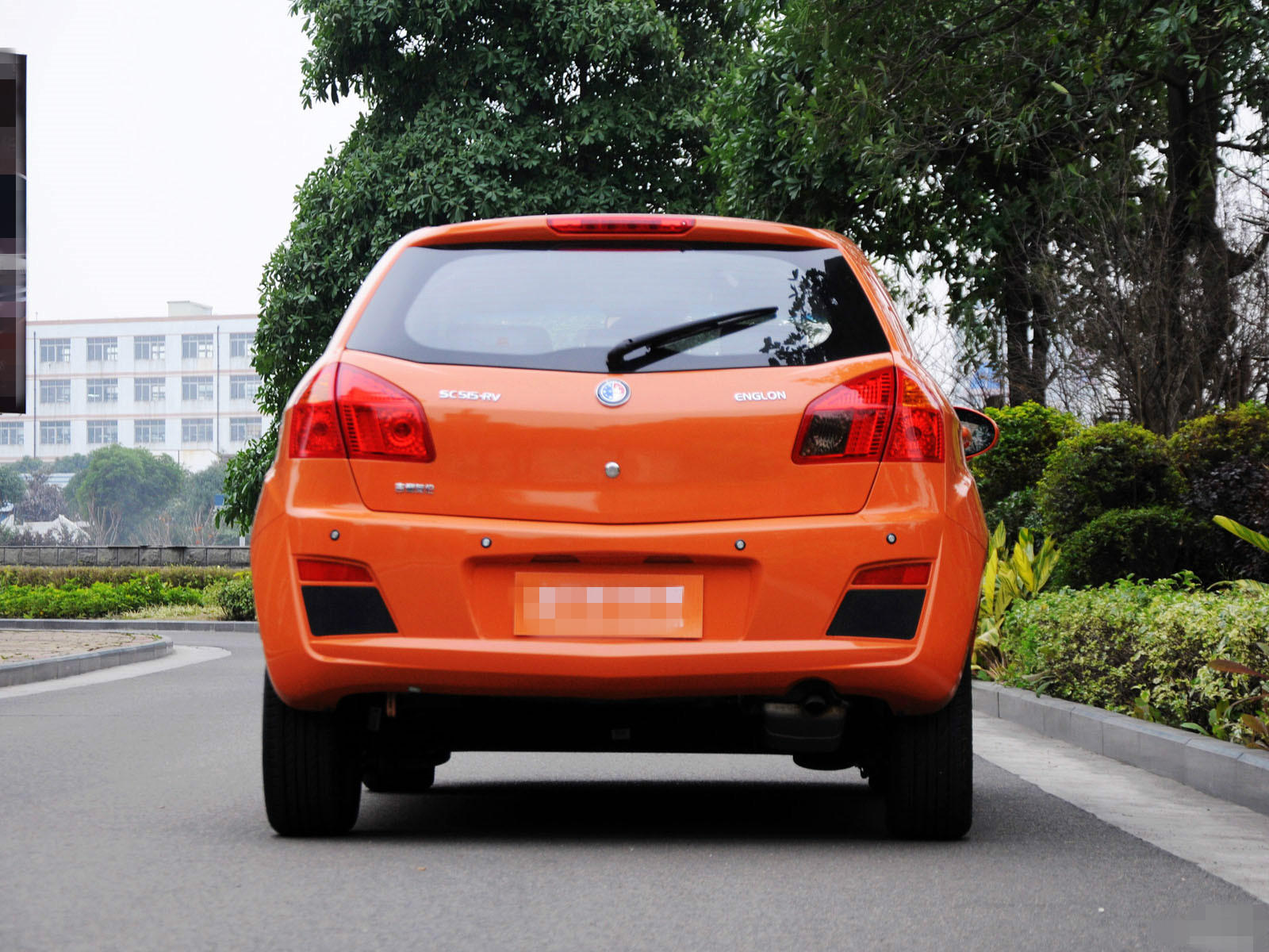 对吉利sc5-rv外观的品鉴