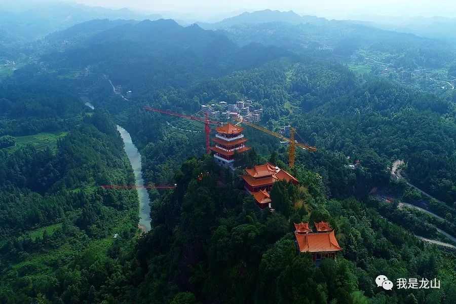 9月正式开园!龙山太平山景区建设得如此美