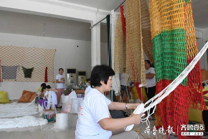 惠民县李庄镇:双网融合比翼腾飞,绳网产业占全国份额80%