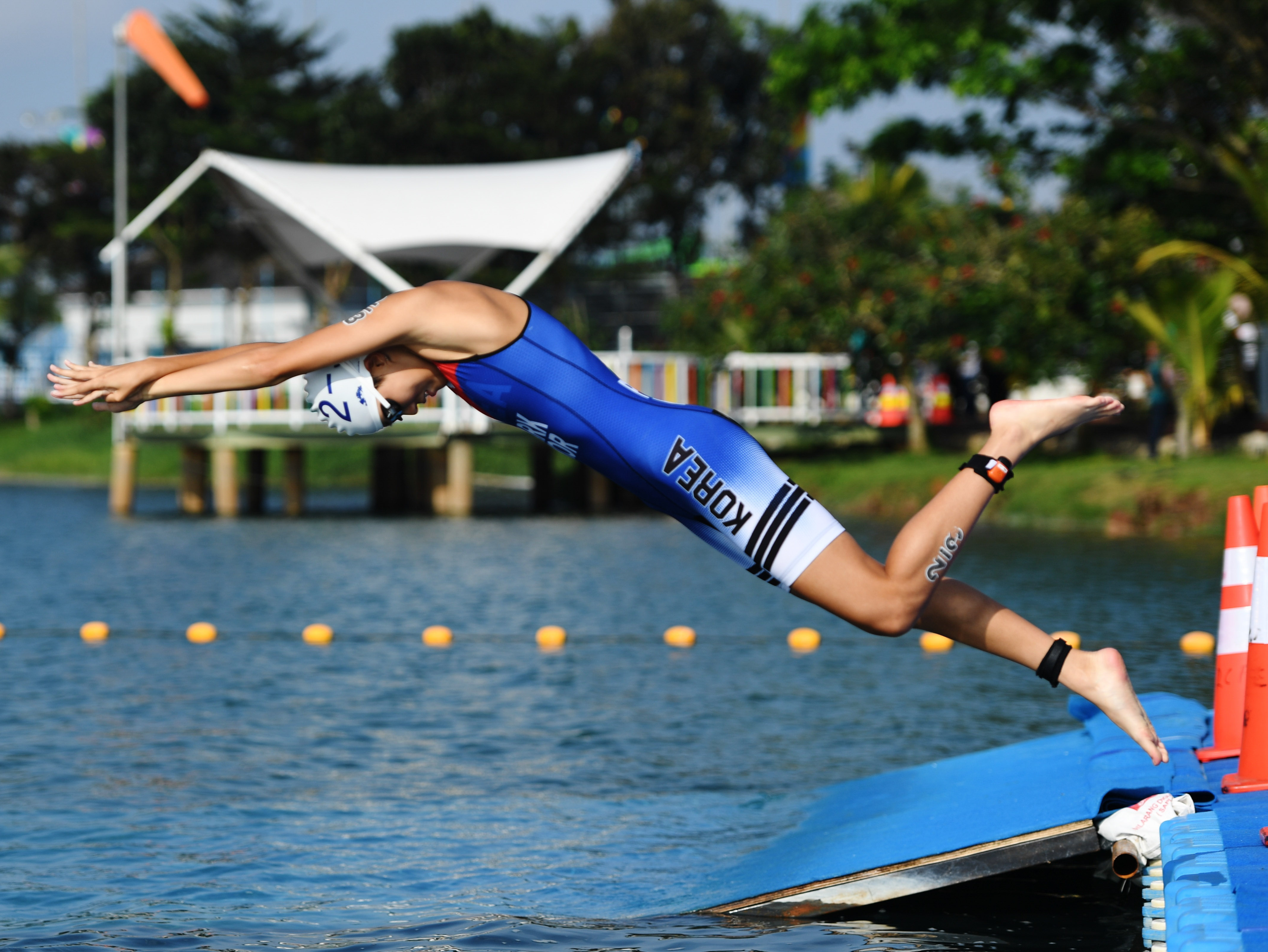 铁人三项混合接力赛决出本届亚运最后一枚金牌(22)