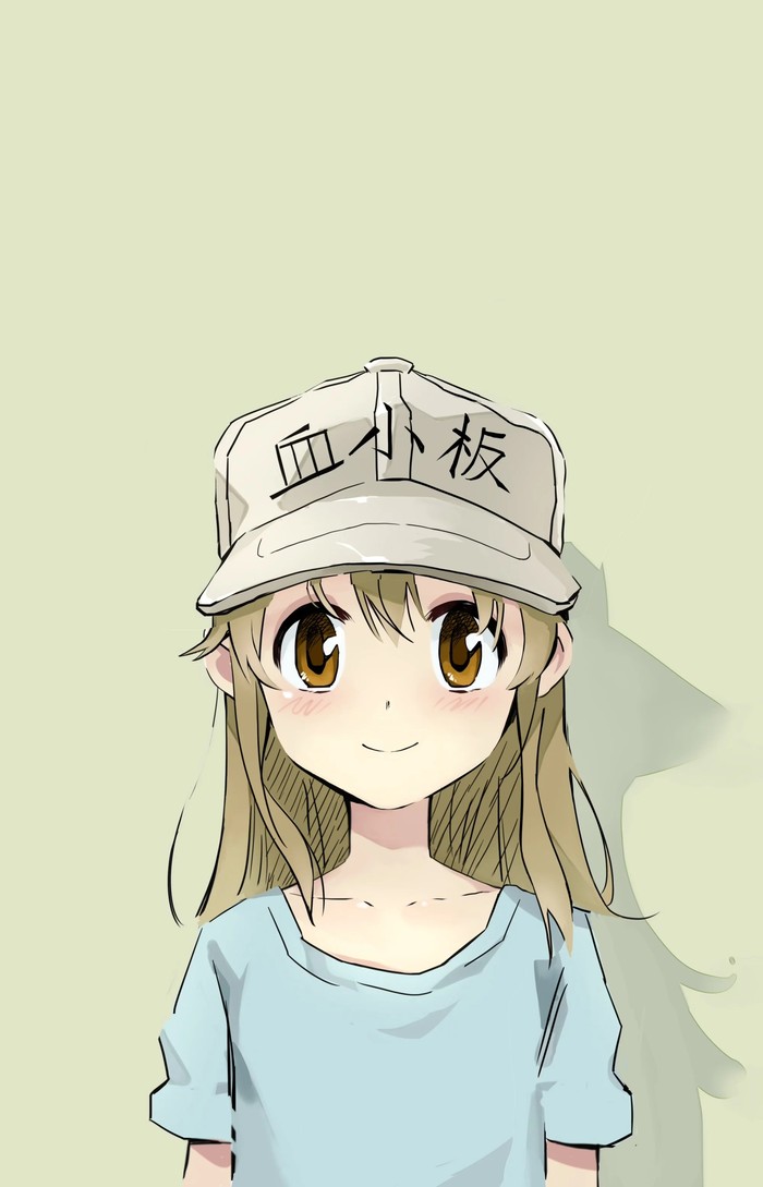 动漫美图《工作细胞》我想把萌萌的血小板,一口吃掉!