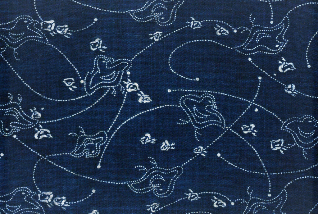 手工diy:分享50款蓝印花布图案,越久越迷人的蓝印花布
