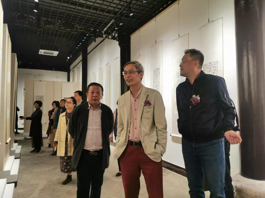 「车行金华」张哲民书法作品展在金华黄宾虹艺术馆开幕