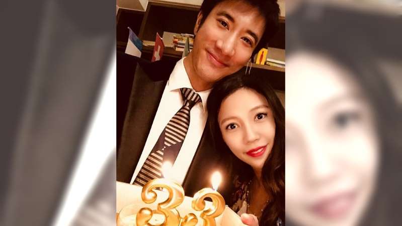 王力宏和他老婆的照片图片