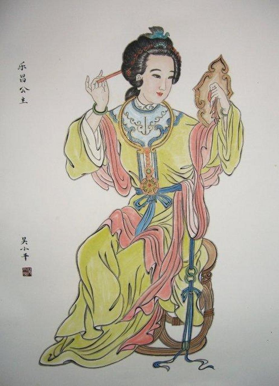 回到古代过七夕#【古代爱情故事】乐昌公主是陈朝的皇帝陈叔宝的妹妹