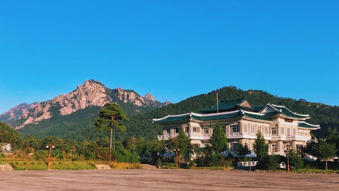 朝鲜别墅图片