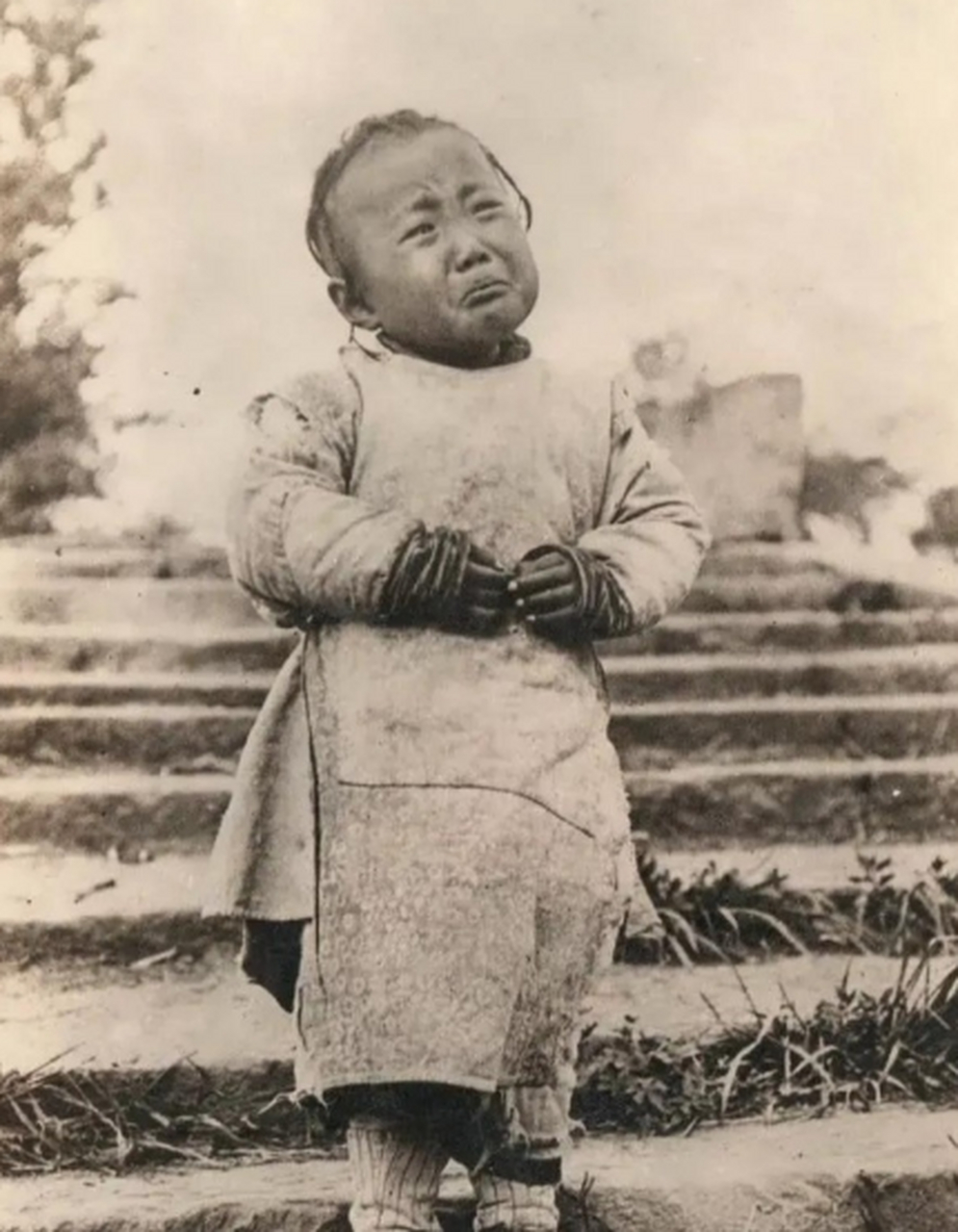 【1930年时期民国小男孩】 我心伤悲,莫知我哀.