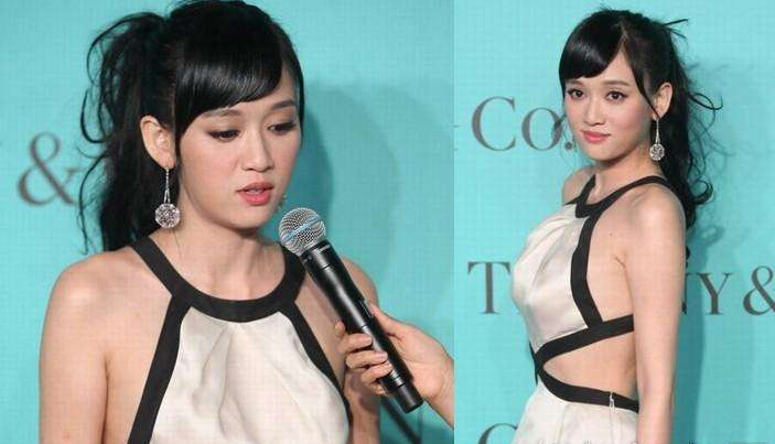 陈乔恩林志玲活动现场撞衫,两人同穿"肚兜裙",谁更迷人?