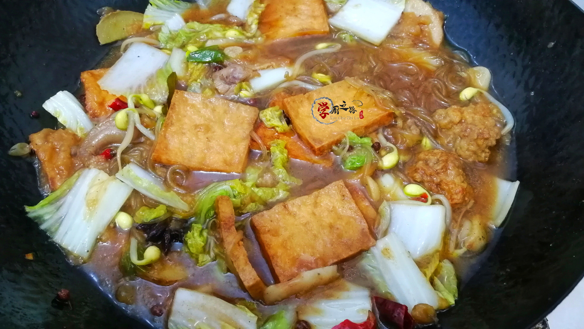 天冷就要吃这菜,1人1大碗有菜又有汤,吃完全身直冒汗