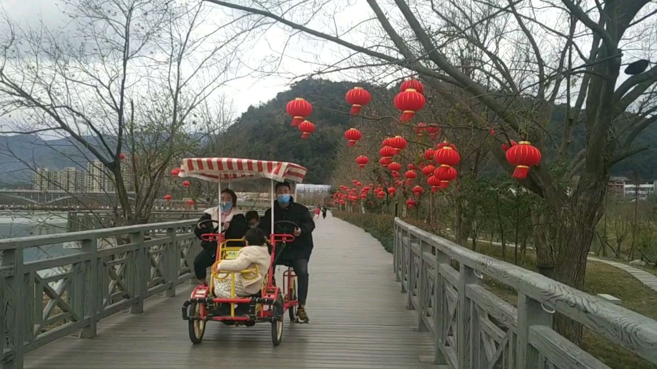 非常时期的仙居绿道,原来热闹非凡现在少有游客