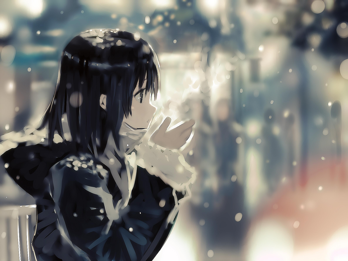 二次元雪天美景图集