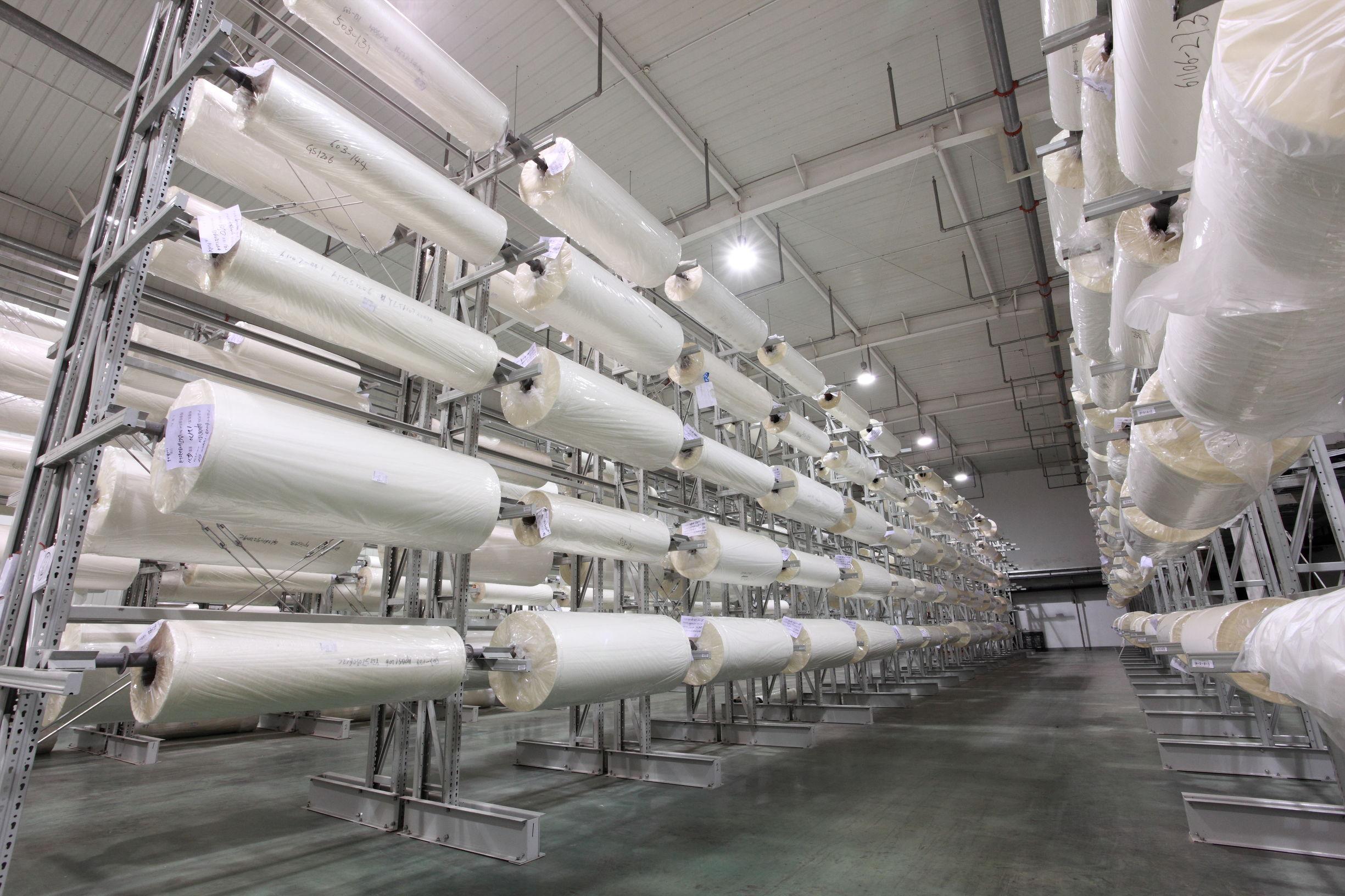 康得新预涂膜生产车间及实验室一览