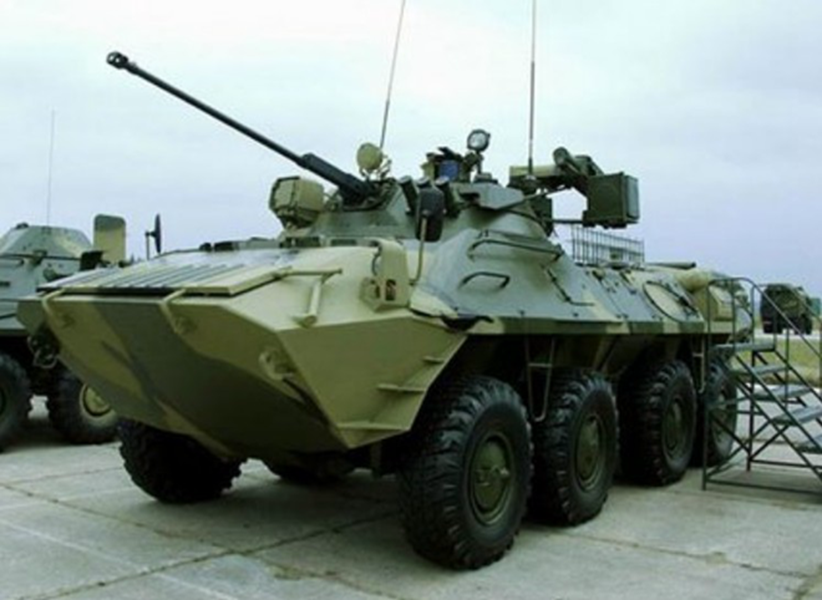 来自俄罗斯的工艺,btr-90罗斯托克装甲车,可抵御rpg-7攻击