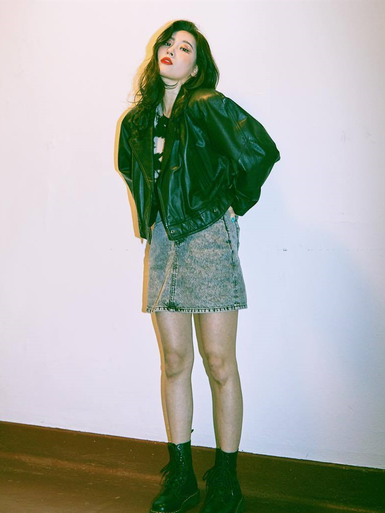 "南韩第一腿精"李宣美私服,堪称女生穿搭典范,赶紧get起来!