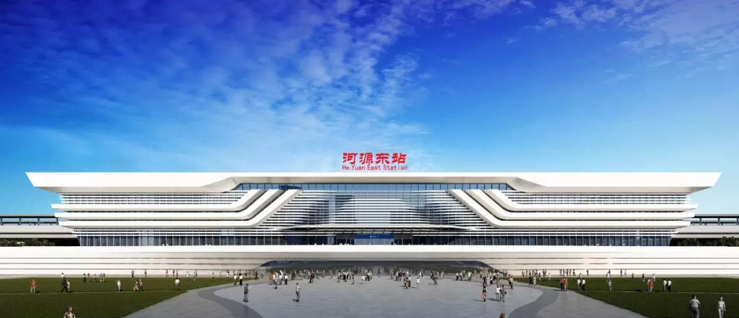 赣深高铁沿线重要的客运站——河源东站