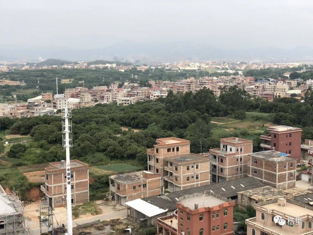 内坑镇区俯瞰即景(多图高清内坑镇区照片)